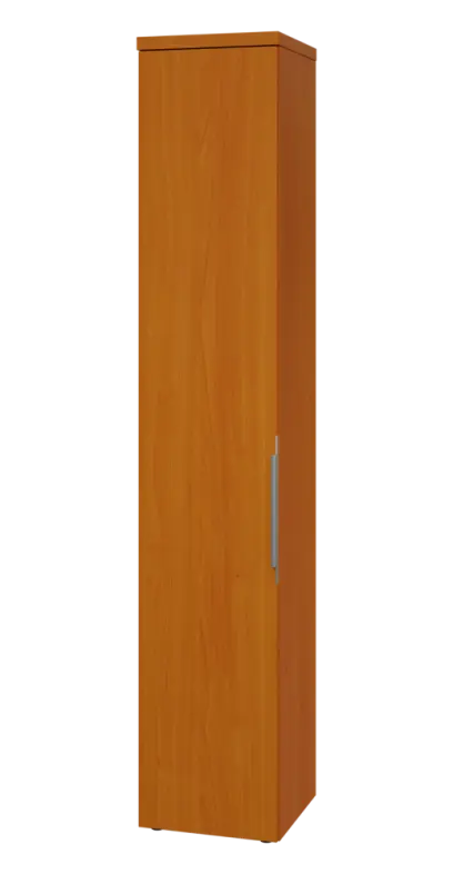 SIN 6 - 4D kancelářská skříň, 1-dveřová, levá, 2170x400x400, třešeň šumavská